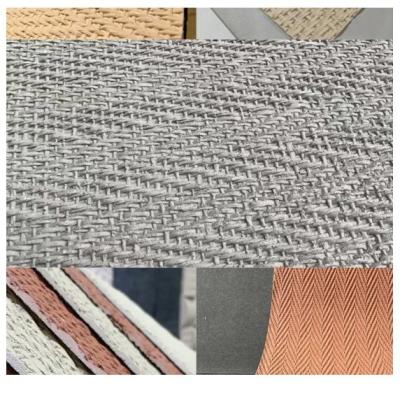 China Modern Factory price wholesale durable weaving texture flexible tile  manufacturer for  interior & exterior wall or ceiling decoration for sale