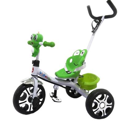 China Wholesale Five Point Harness Baby Tricycle Factory Baby Tricycle Kids Ride On Car Tricycle Bike For Kids With Push Bar for sale