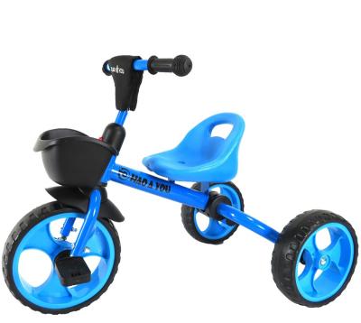 China 2021 Best Quality New Item Eco-friendly Material Kids Baby Tricycle Kids Single Tricycle for sale