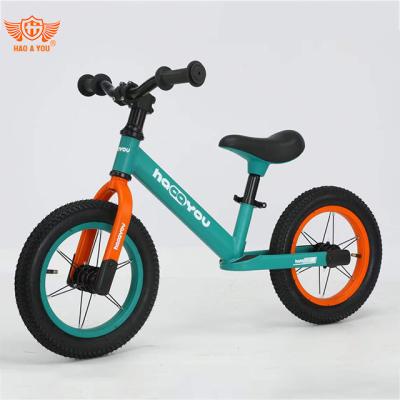 China Ride On Toy Factory Aluminum Alloy Kids Balance Bike Strong Frame Kids Balance Bike Supporting Wheel Sport Bike for sale