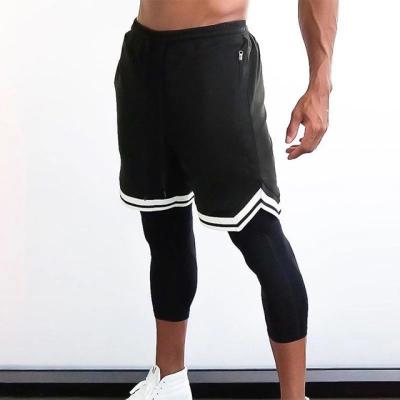 China 2021 New Men's Fitness Gym Shorts Breathable Running Custom Logo Jogger Workout Men Sport Shorts for sale