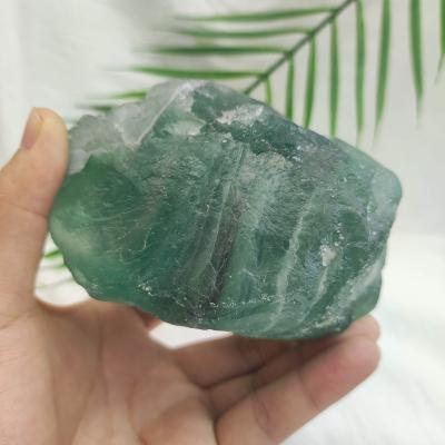 China 2022 China Wholesale Healing Natural Green Fluorite Crystals Raw Stone and Rock Crystal Quartz Stone from China 2022 Big for sale