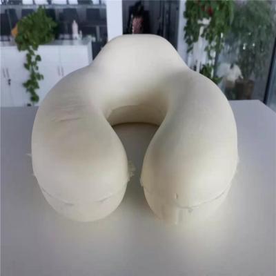 China PORTABLE Neck Support Headrest Pillow Car Lumber U Shape Memorial Neck Travel Pillow Foam for sale