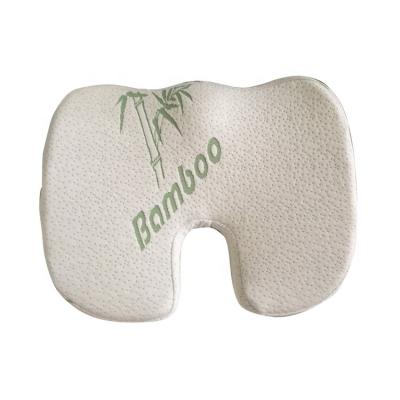 China PORTABLE Hot Selling Comfort Fiber Chair Coccyx Orthopedic Memory Foam Bamboo Cushion for sale