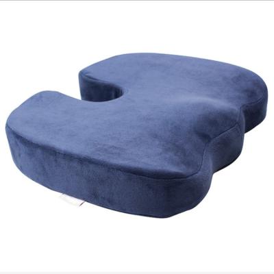 China New PORTABLE Coccyx Hip Pad Memory Foam Orthopedic Slow Bound Cushion For Car Seat Chair for sale