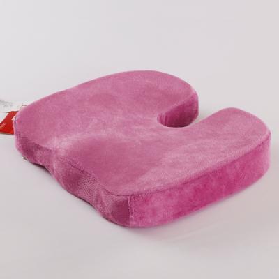 China Portable Premium Comfort Wheelchair Cushion Memory Foam Coccyx Office Orthopedic Cushion for sale