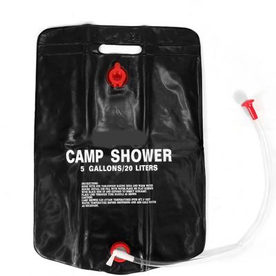 China Portable Shower 20L Solar Power Camp Shower Hot Water Bag Keep Warm Bath Bags for sale