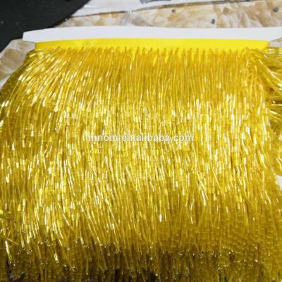 China Cheap Bags 6 Inch 5.5 Yards Beaded Fringe For Clothes /Decoration for sale