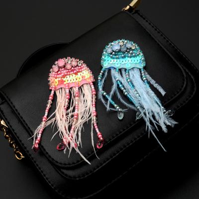 China New Fashion Sustainable Popular Rhinestone Beaded Animal Patches For Hats / Bags /Clothing /Decorative DIY Accessories For Sale for sale