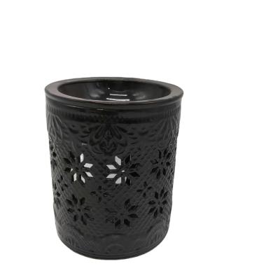 China Home Decor Europe Ceramic Oil Burner Wax Melt Burner Tealight Holder Aroma Oil Diffuser for Party Decorations for sale