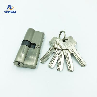 China High Standard Zinc Alloy Double Door Lock Zinc Alloy Waterproof Cylinder With Key for sale