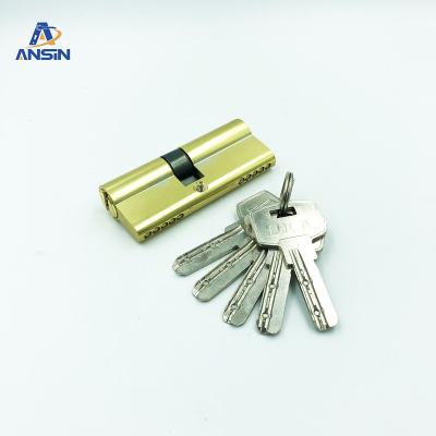 China Zinc Steel Mortise Door Lock Key Porcelain Cylinder Round Cylinder for sale