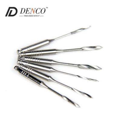 China Dental Peeso Drills Stainless Steel Instruments Equipemnents STAINLESS STEEL DENCO Dental Super Endodontic Root Canal Files Dental Peeso Reamer for sale