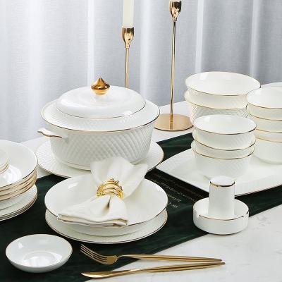 China Viable Cheap Price Single Dish British Porcelain Dinner Sets for sale