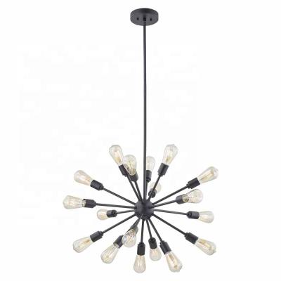 China Luxury Modern Farmhouse Chandelier Living Room Modern Sputnik Chandelier Gold Ceiling Lamp for sale