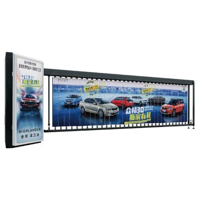 China Outdoor Sensitivity Hot Sale Traffic Advertising Lifting Boom Barrier Gate For Community Parking Lot for sale