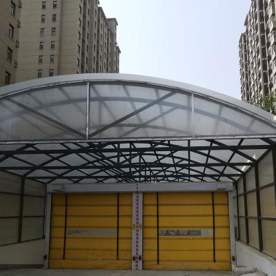 China Industrial Custom High Speed ​​Pvc Stacking Door Slide And Stack Sliding Door Modern Design for sale