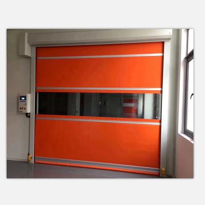 China Industrial Electric Insulation PVC High Speed ​​Roll Up Plastic Speed ​​Shutter Doors Roller PVC Speed ​​Door for sale