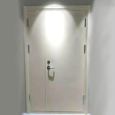 China Modern Chinese Manufacture 90min 2 Hours Security Fire Resistant Rated Steel Door Latest Design for sale