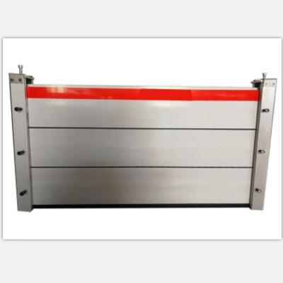 China Aluminum Material DoorMetal Panel Garage Barrier Household Flood Flood Defense Removable Barrier for sale