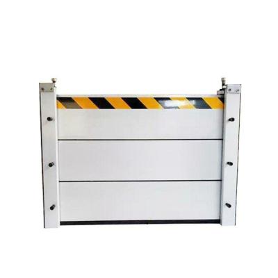 China Combined household aluminum alloy flood control door waterproof and guardrail flood control door for sale