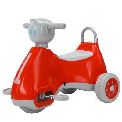 China Hot sell Children's electric tricycle pedal electric motorcycle family electric toy car 68*41*53cm for sale