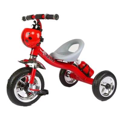 China PP IRON Newest Kids Tricycle Baby Bike Beetle with kettle tricycle stroller children tricycle head with ladybug decoration for sale