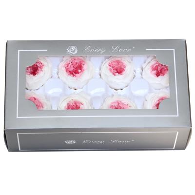 China Natural Touch High Popularity A Grade 4-5 Cm Rose Head Durable Preserved Box For Wedding And Valentine's Day Gift for sale