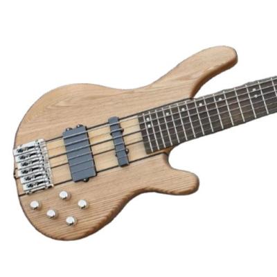 China Brand 6 Mahogany String Musoo Electric Guitar Bass Guitar Neck-thru for sale