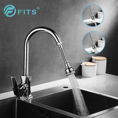 China Hot Water Saving Shower Heads Sale Brass Material Faucet Aerator 17.5cm Kitchen Shower Head for sale