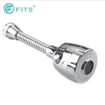 China Modern Fits Kitchen Aerators Plating Faucet Aerator Kitchen Shower Supplement Water Saver Aerator With Hose for sale