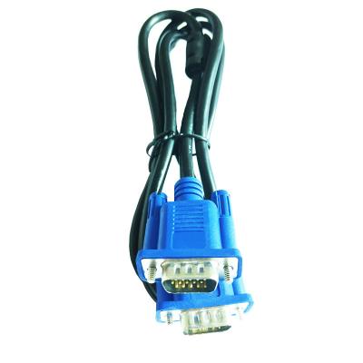 China COMPUTER AV Cable VGA Cable For Media RGB New Product Optional Color Male To Computer Male 15 20 Meters 12 Months Screws PVC COAX Blue for sale