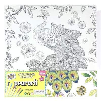 China Custom Softcover Coloring Book Printing Design Your Own Book For Adults And Children JC170004 for sale