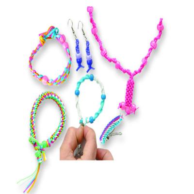 China Top Quality Widely Used Knitting Diy Kit Craft Kids Bead Bracelet Kit JC10018 for sale