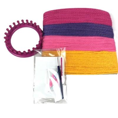 China Knitting Kit Bag And Scarf Learning Games Girl Toys Educational Children JC10006 for sale