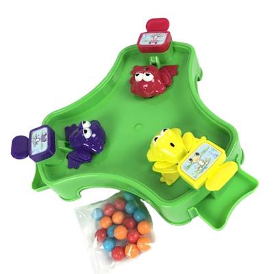 China Hot Sale Educational Cartoon Funny Balls Set Hungry Play Game Frog Toy JC170068 for sale