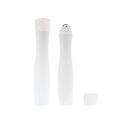 China High Quality Cosmetic White Lightweight Protective Massage Eye Cream Bottles Empty Cosmetic Bottles Roll-On Sheath Plastic Bottles for sale