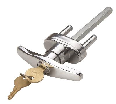 China Modern garage sectional door lock/garage door T-handle lock for sale