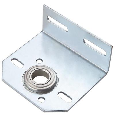 China Galvanized Steel Sectional Garage Door Center Bearing Bracket for sale