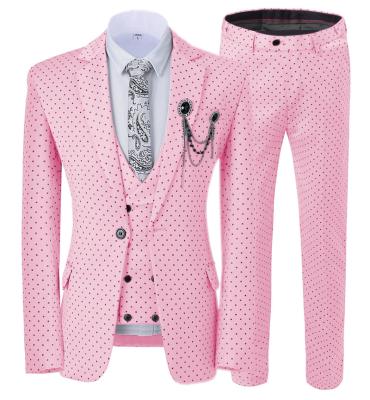 China Hot Selling Anti-wrinkle Rose Slim Fit Formal Wedding Suits Classic Men Suits For Men Suits Men for sale