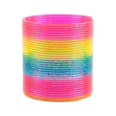 China Magicians plastic multicolor coil spring, candy bag fillers, gift for kids for sale