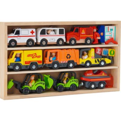 China 12 PCS Wooden Wooden Set - Magnetic Train Toys Train Set Include 3 Motors - Toy Train Sets For Kids Toddler Boys for sale