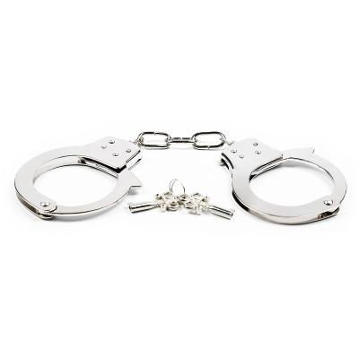 China Sexy Fun SM Toy Handcuffs for KidsPolice Role Play Children Handcuffs with Keys Pretend Game Mini Metal Handcuff Props for sale