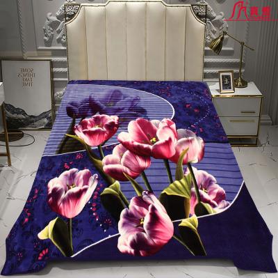 China HOT Blanket Mink High Quality Cloudy Super Soft Digital Printing Blanket for sale