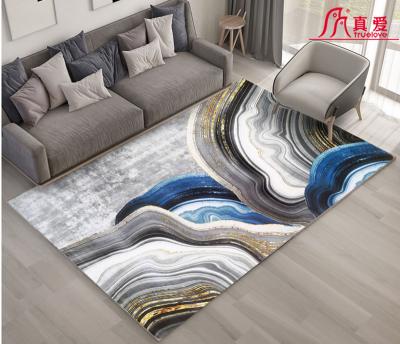 China Modern Top Sponsor Listing Carpet Home Decoration Polyester Comfortable Living Room Super Soft 100% Rug for sale