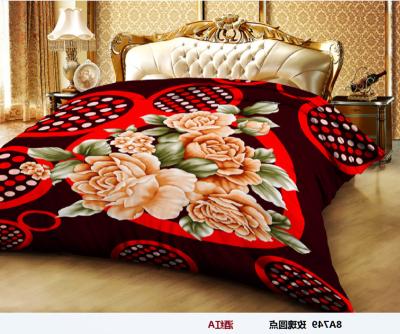 China Super soft anti-pilling quality 100% mink rug polyester for sale