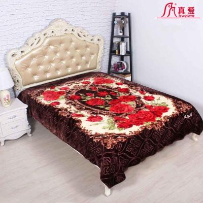 China Beloved PASSIONATE korean style high quality 100% polyester home textile doublebed covering for sale