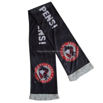 China FLYING Cheap Polyester Knitted Football Fans Scarf for sale