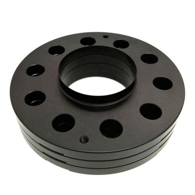 China Real quality billet aluminum forged alloy 7075 t6 forged t6 7075 18mm hub 5x112 wheel center spacer for Mercedes Benz CLC CLS class W219 W203 C257 for sale