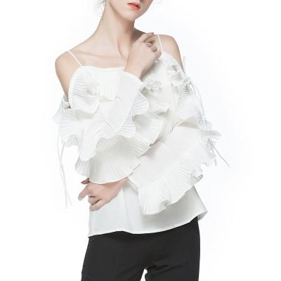 China Breathable Women Chiffon Spring No No Women Blouses for sale